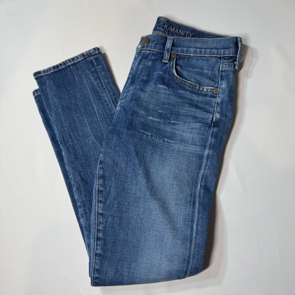Citizens‎ of Humanity Avedon Skinny Jeans Womens 26 Blue Low Rise Denim 1473-357